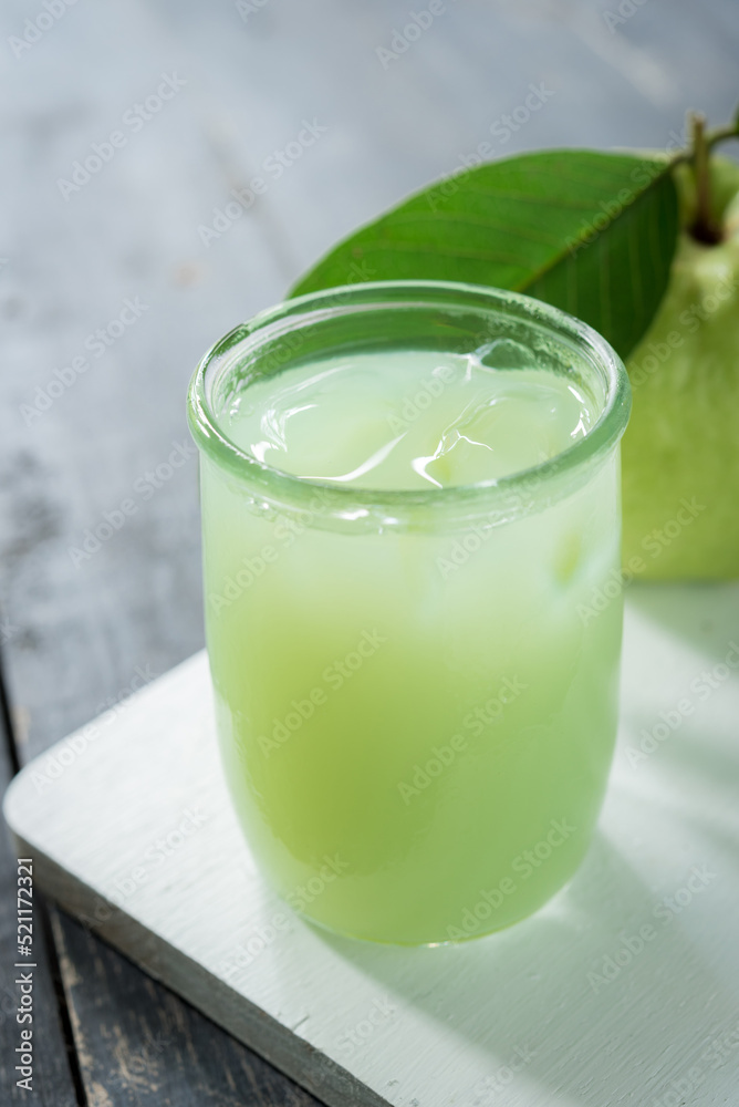 Guava juice and fresh Guava Guava juice and fresh Guava