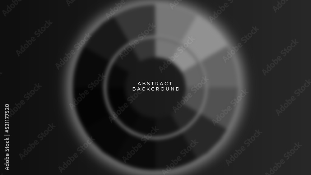 Black abstract background. Vector Illustration