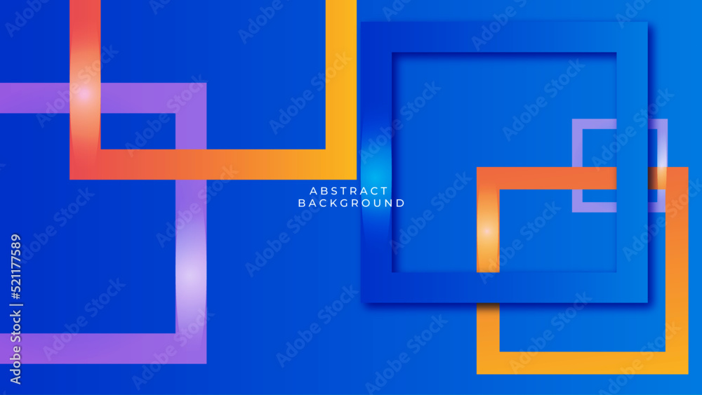 Obraz premium Blue abstract background. Vector Illustration