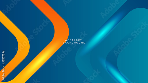 Blue abstract background. Vector Illustration