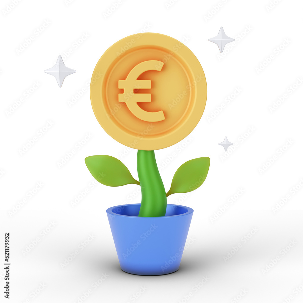 Finance And Money 3D Illustration Finance And Money 3D Illustration
