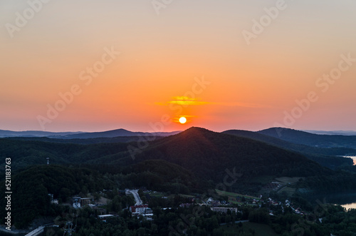 Bieszczady zachód słońca  © wedrownik52