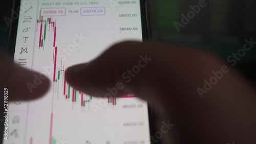Investing in securities and cryptocurrency. Capital check in the mobile phone app