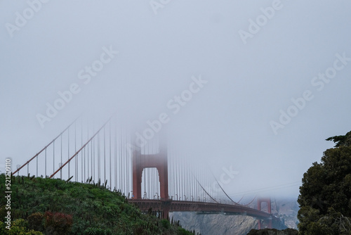 Le pont de San Francisco en Californie