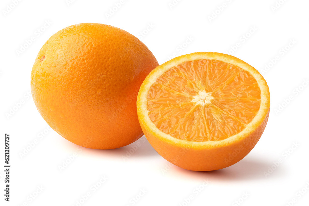 orange fruit.juice orange.cut in half isolated orange.orange.valencia orange.clipping path on white . orange fruit.juice orange.cut in half isolated orange.orange.valencia orange.clipping path on white .