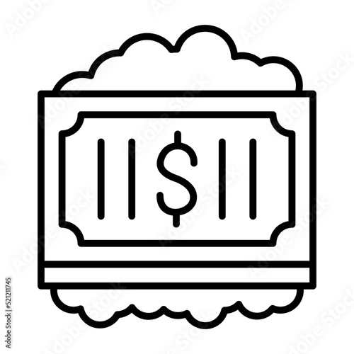 Money Laundering Line Icon