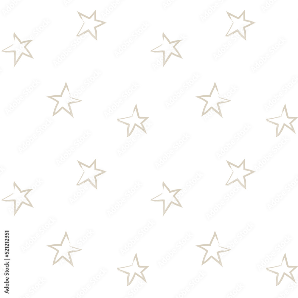 Star brush stroke seamless pattern design Star brush stroke seamless pattern design