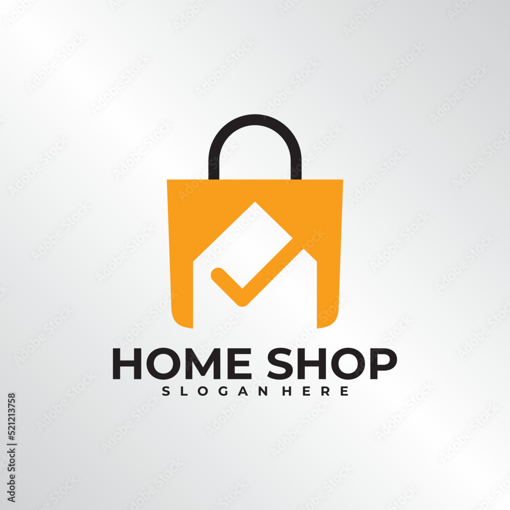 shop logo vector design template shop logo vector design template