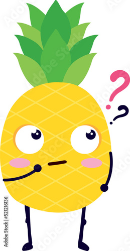 Pineapple Emotion, Emoji - question, why