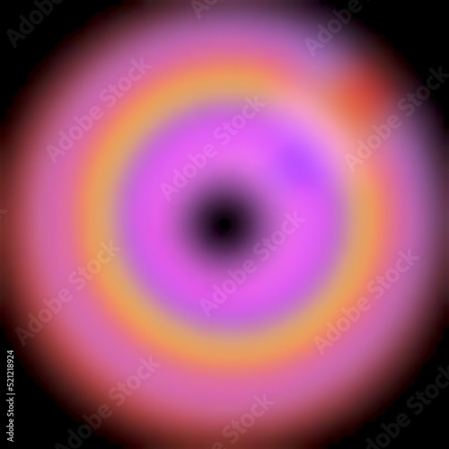 abstract colorful background with circles