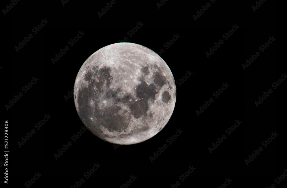 Obraz premium moon night , space , astronomy