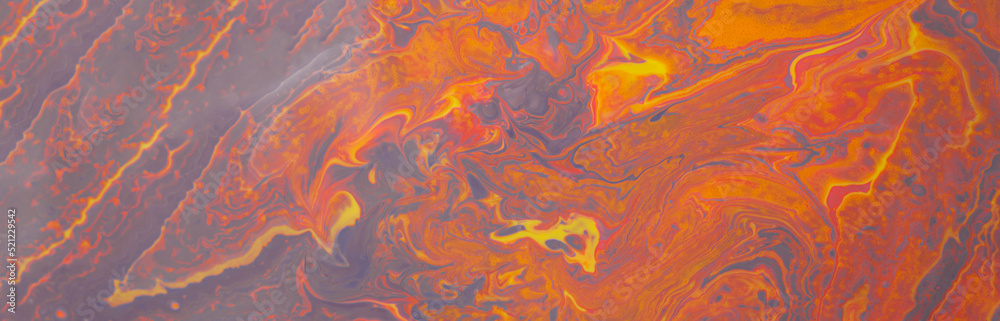 Large banner from liquid nail polishes - grey and orange background. Large banner from liquid nail polishes - grey and orange background.