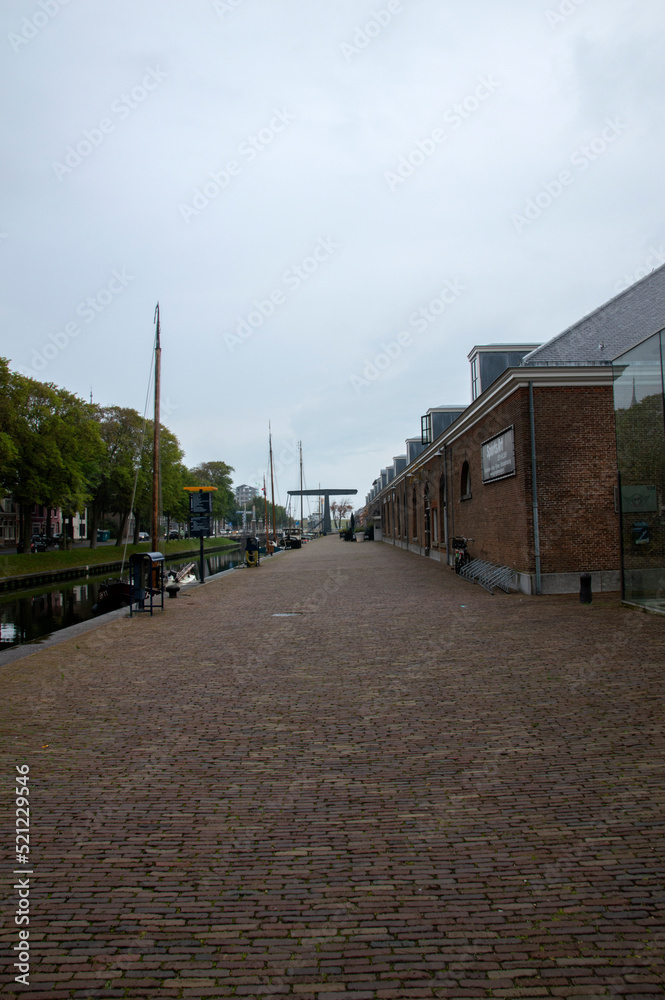 Canal At The Entrance Of The Willemsoord Complex At Den Helder The Netherlands 23-7-2019