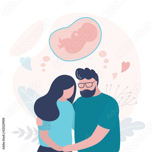 Woman with problems of reproductive system dreams of child. Couple suffering from infertility dreams of having baby