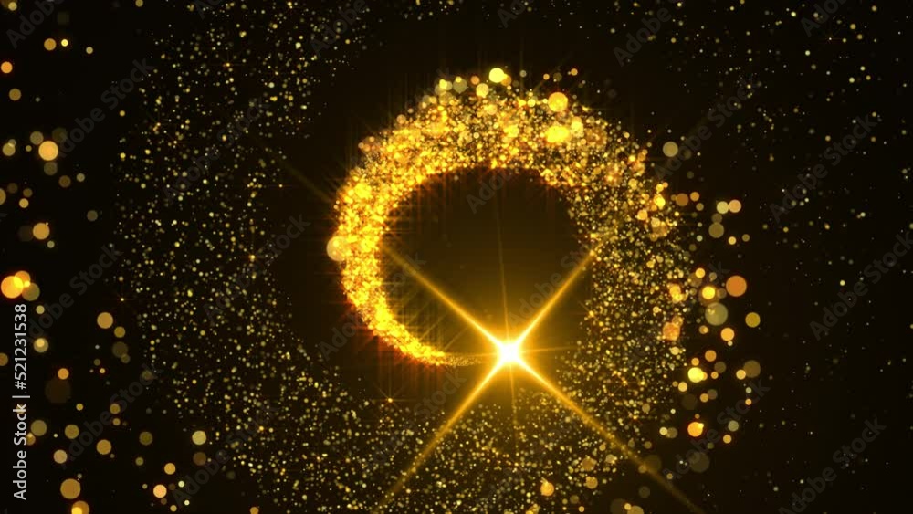 glittering star light stroke fairy dust