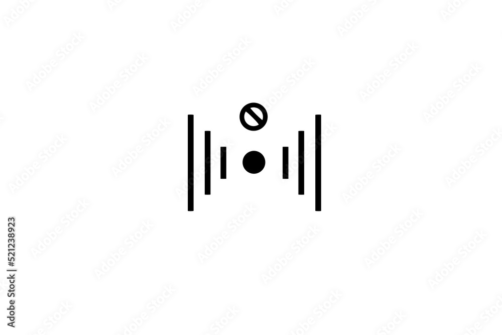 3D wifi sign symbol black white background isolated 3D wifi sign symbol black white background isolated