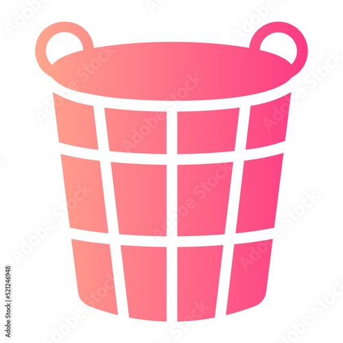 basket gradient icon