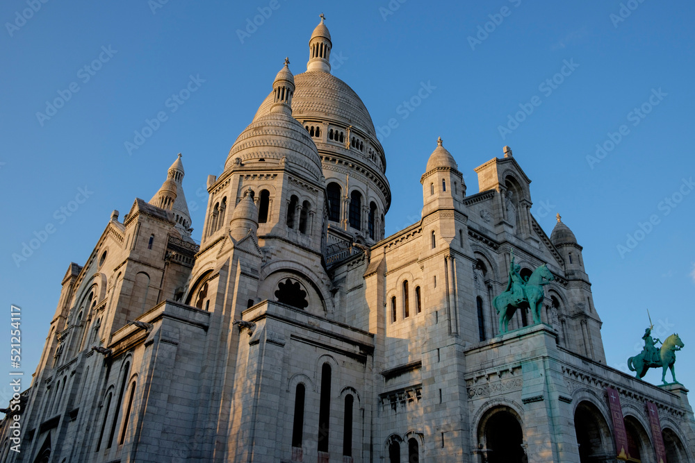 Basílica del Sacré Cœur, Montmartre, Paris, France,Western Europe