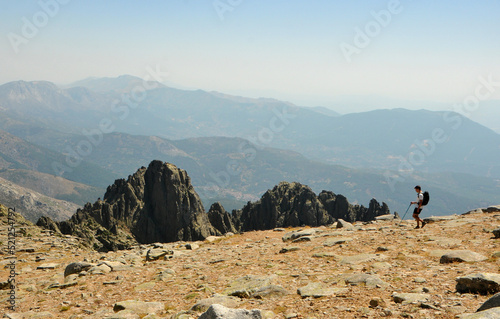 paisaje de los Galayos y La Mira en Gredos photo