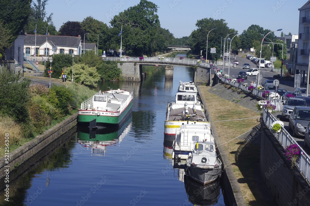 Naklejka premium Canal de Nantes à Brest