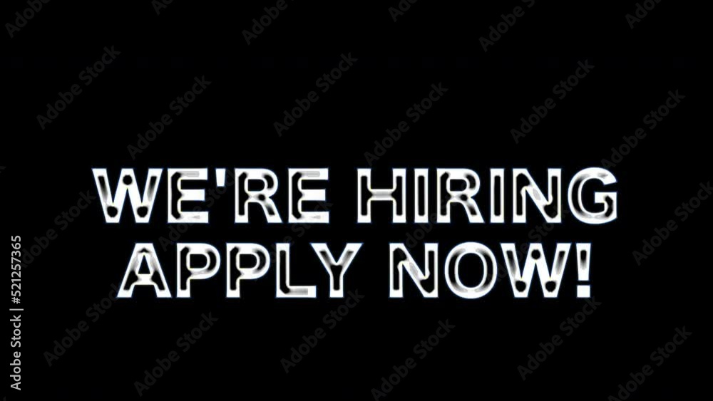 WE ARE HIRING APPLY NOW WE ARE HIRING APPLY NOW