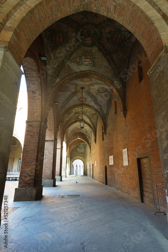 Palazzo del Comune  medieval palace in Cremona  Italy