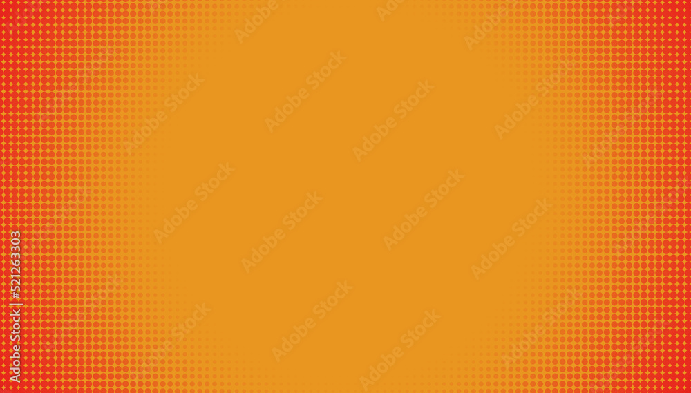 comic pattern background. halftone background. orange, yellow gradient dotted retro backdrop. dots pattern gradation from corners. design element background for web banners, posters, cards, wallpaper. comic pattern background. halftone background. orange, yellow gradient dotted retro backdrop. dots pattern gradation from corners. design element background for web banners, posters, cards, wallpaper.