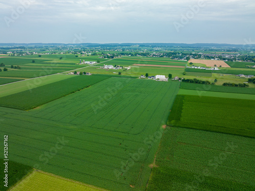 Rural Farmland Aerial