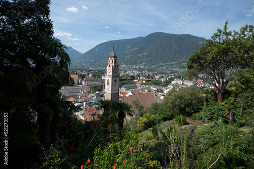 Meraner Stadtpfarrkirche St. Nikolaus, Meran, Südtirol, Italien