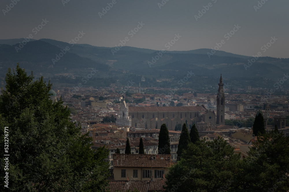 A view of Florence in Italy