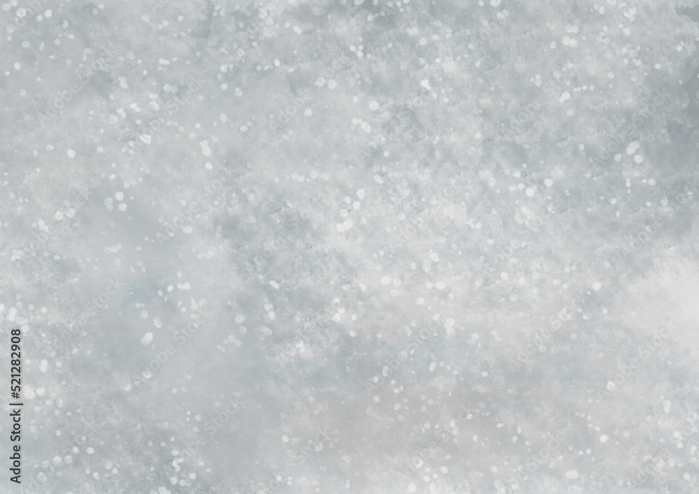 寒そうな雪のアナログ風背景素材