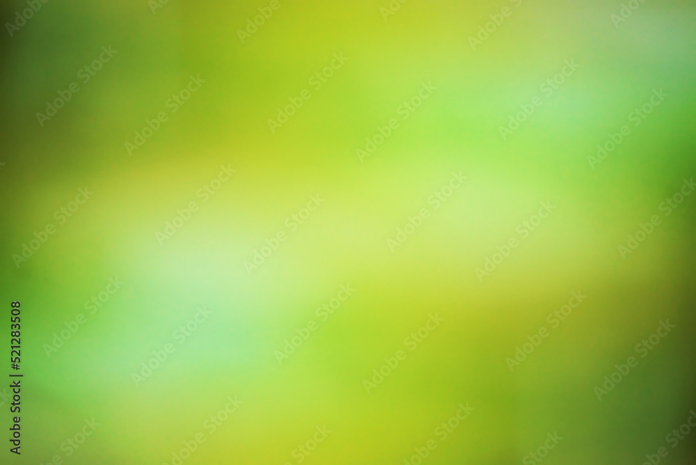 Fototapeta premium yellow-green abstract background. blur effect