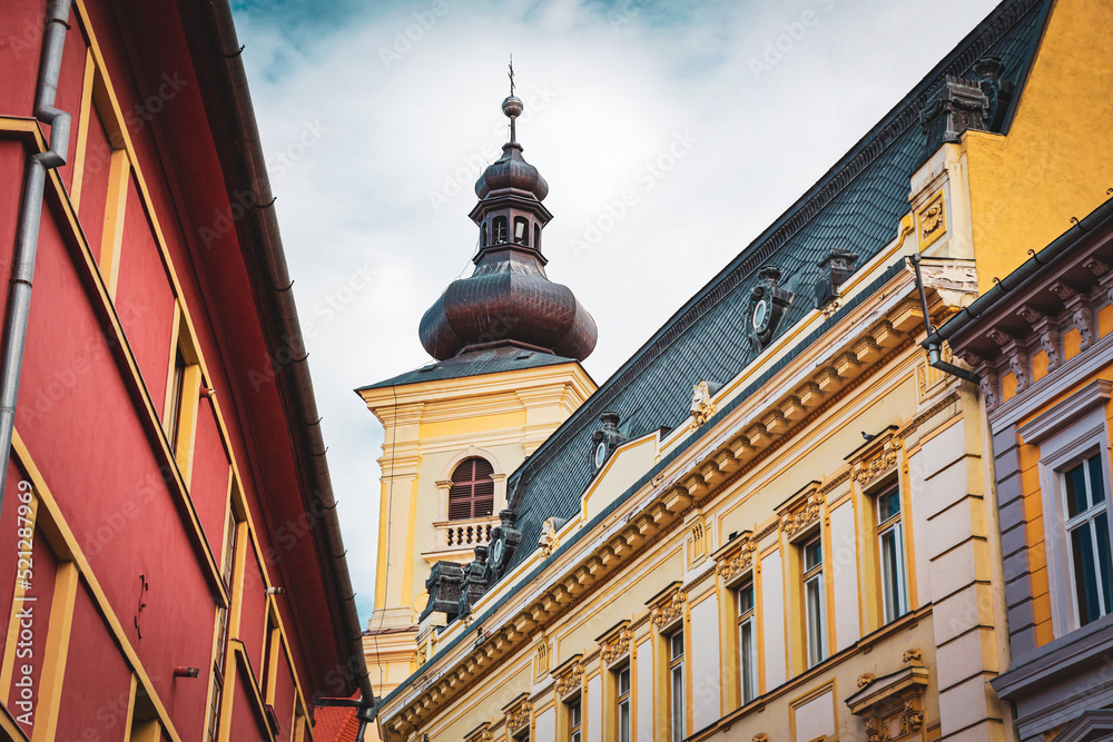 Fototapeta premium Sibiu Center Romania 