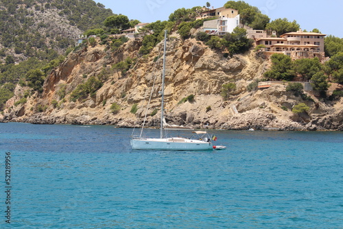 Segelschiff ,Mallorca, Camp de Mar photo