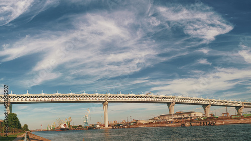 Dramatic industrial landsca...