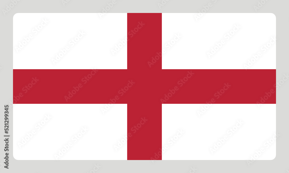 Fototapeta premium Flag of England. English national symbol in official colors. Template icon. Abstract vector background