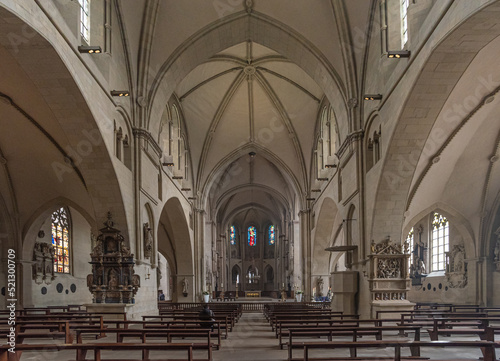 St.-Paulus-Dom in Münster - Blick in das Hauptschiff