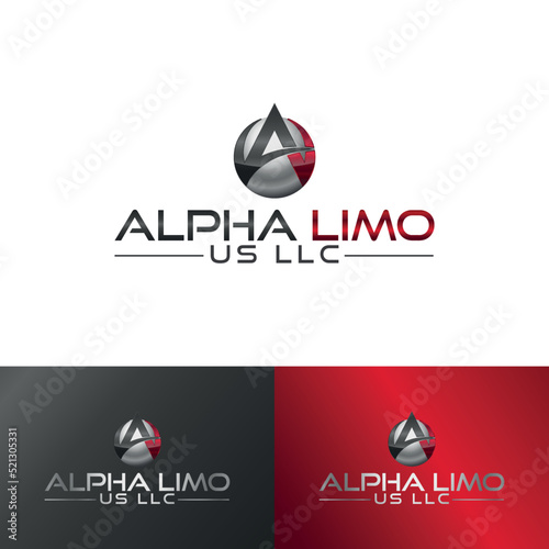 Creative logo template of transportation, car rental, luxury pick and drop, chauffeur, driver, taxi, automobile, limousine service