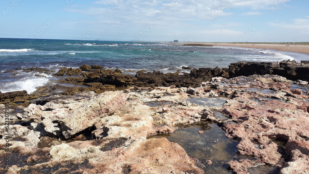 beach and rocks