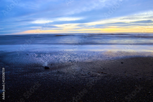 Wallpaper Mural Auchenmalg Beach Luce Bay Southwest Scotland at sunset in Winter Torontodigital.ca