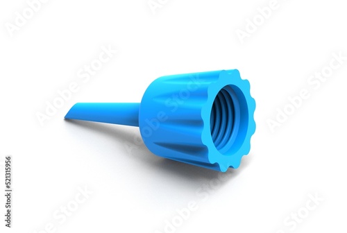 3d illustration of glue cap isolated