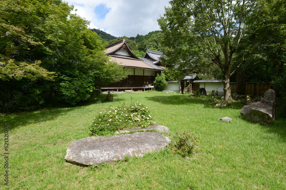 Fototapeta premium 法明院 庭園 滋賀県大津市
