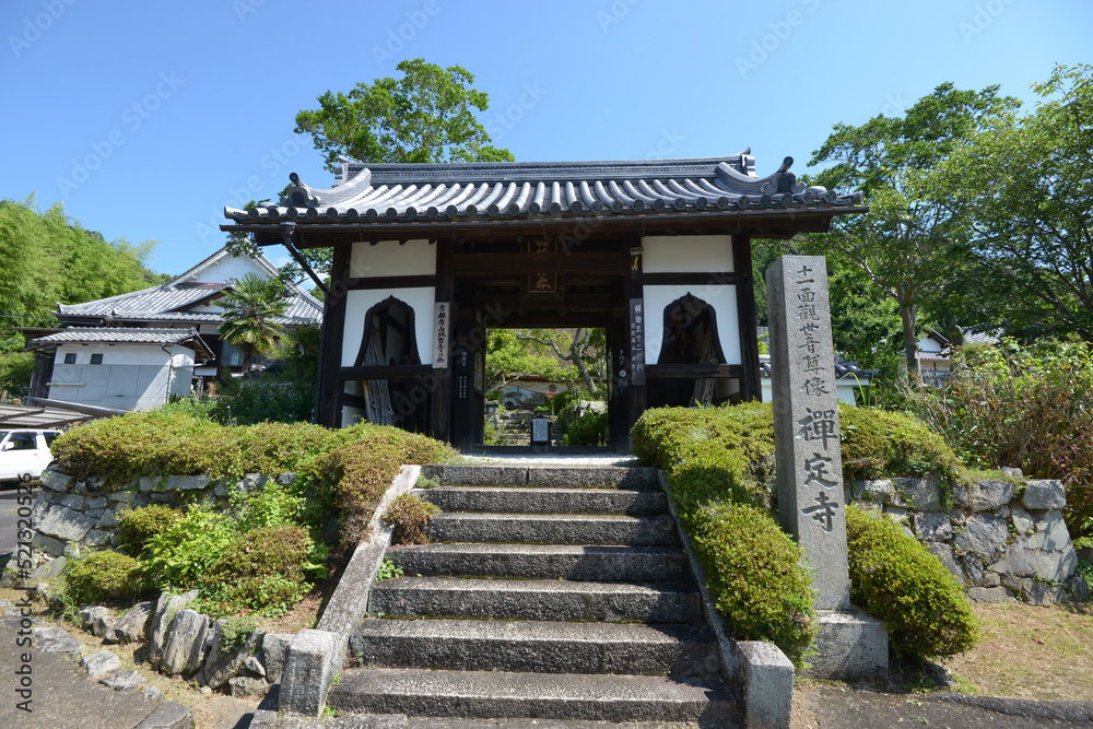 禅定寺 仁王門 京都府宇治田原町 禅定寺 仁王門 京都府宇治田原町