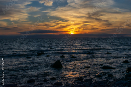 sunset on the beach © Steven Clough