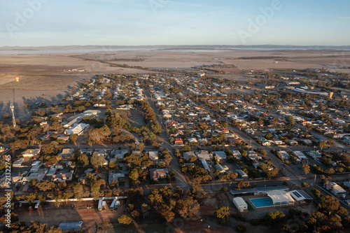 The town of Peterborough, South Australia.