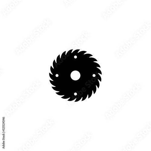 circular saw icon vector design templates