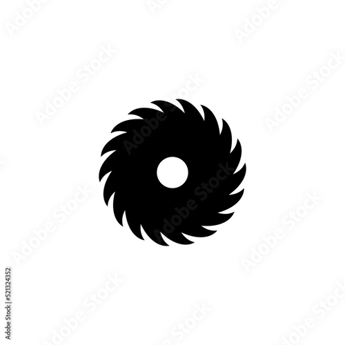 circular saw icon vector design templates