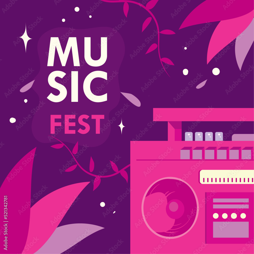 poster of music festival