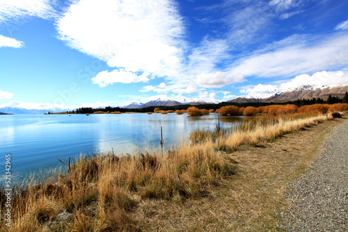 romantic place at lake takapo