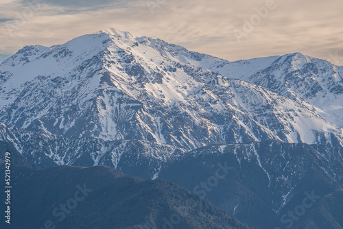snow covered mountains in winter © Grant Udy